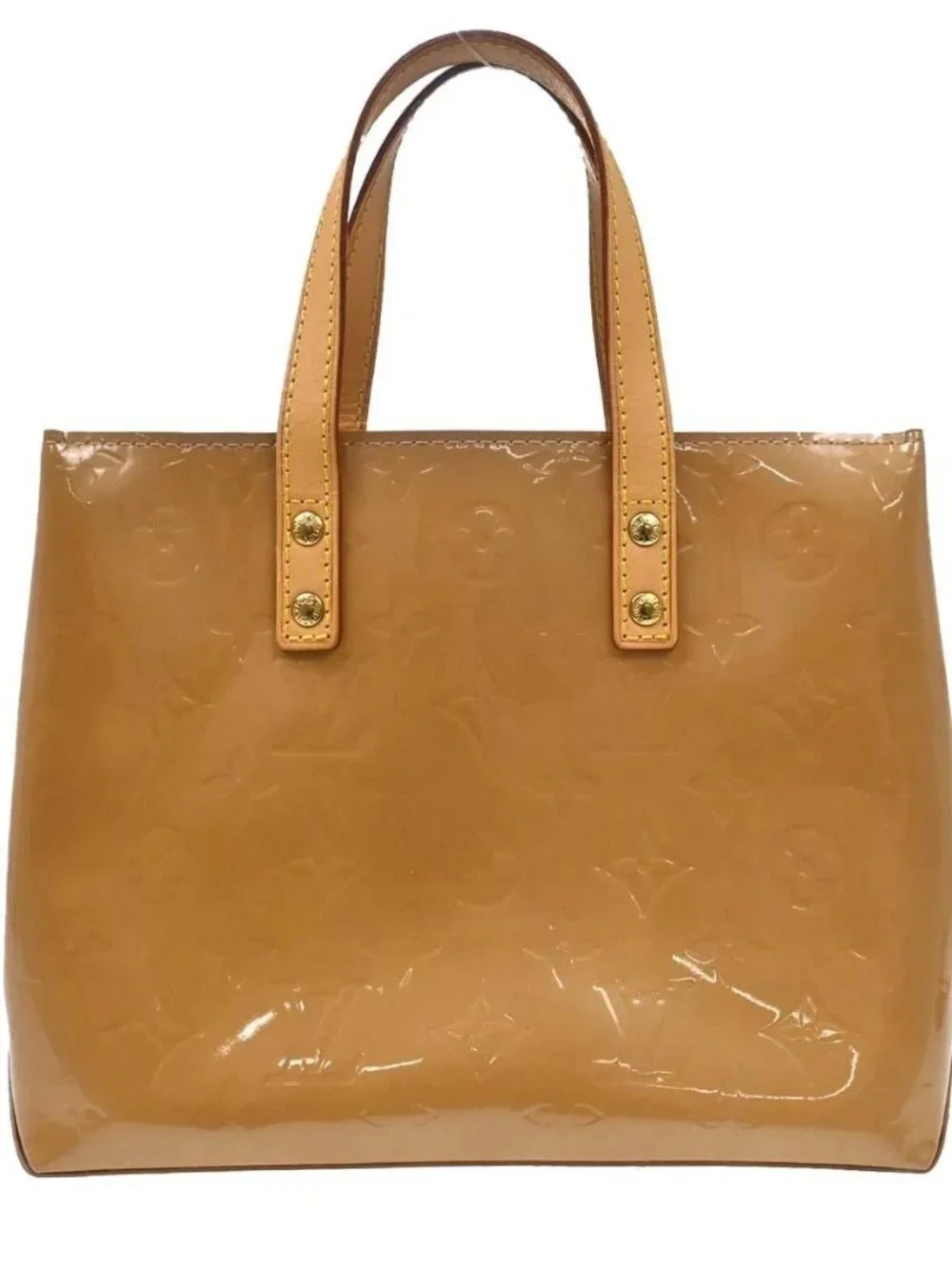 LOUIS VUITTON Monogram Vernis Reade PM Hand Bag M91334